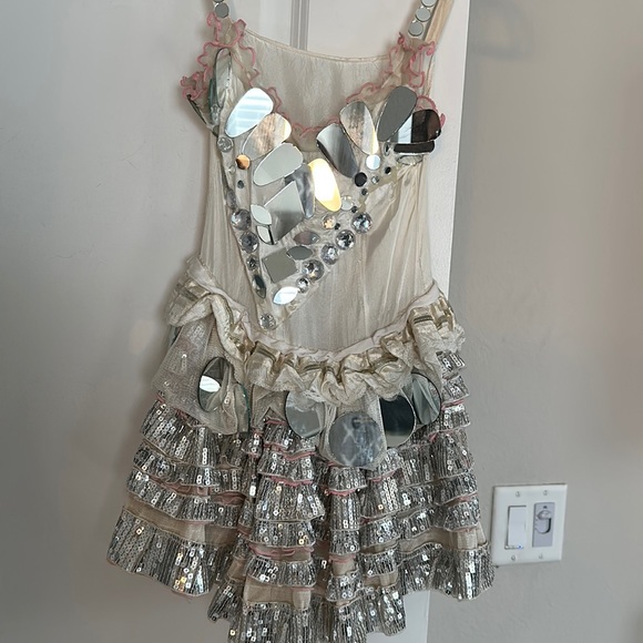Free People Limited Edition Mirrored and Sequined  Dress - Picture 2 of 4